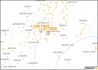 map of Cartago