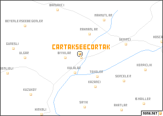 map of Çartak see Çortak