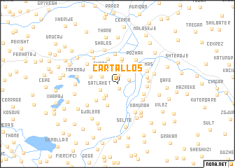 map of Çartallos