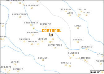 map of Cartanal