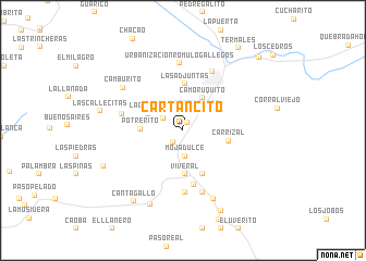 map of Cartancito