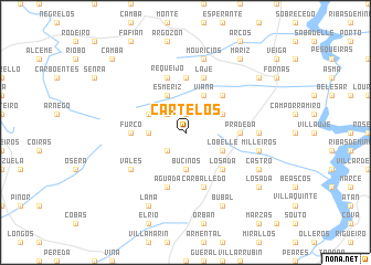 map of Cartelos