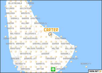 map of Carter