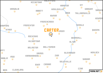 map of Carter