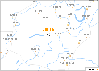 map of Carter