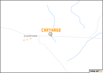 map of Carthage