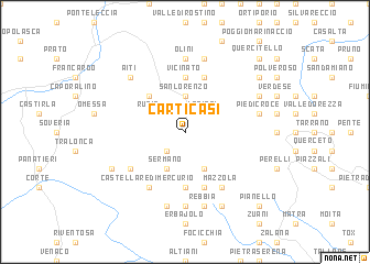 map of Carticasi