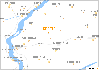 map of Cartin