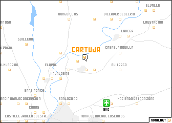 map of Cartuja