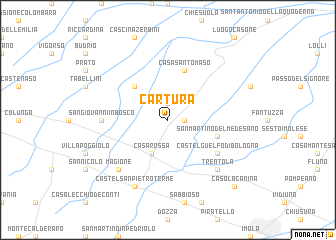 map of Cartura