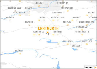 map of Cartworth