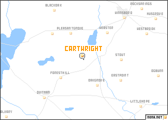 map of Cartwright
