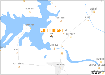 map of Cartwright