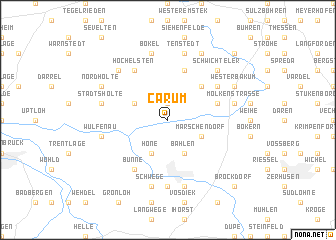 map of Carum