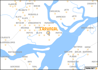 map of Carúngal