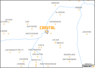 map of Carutal