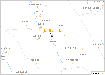 map of Carutal