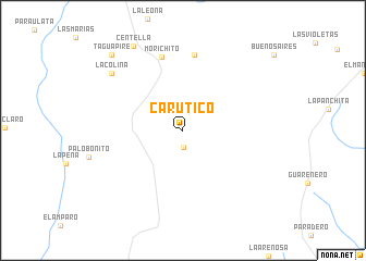 map of Carutico