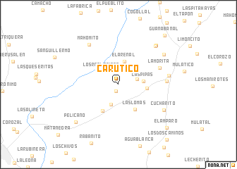 map of Carutico