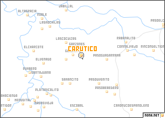 map of Carutico