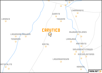 map of Carutico
