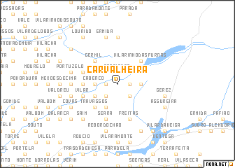 map of Carvalheira