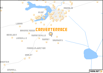 map of Carver Terrace