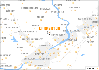 map of Carverton