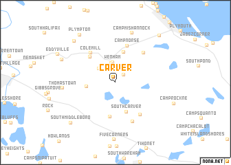 map of Carver