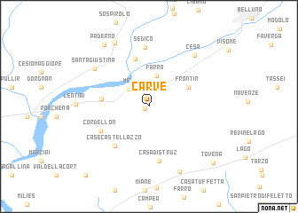 map of Carve