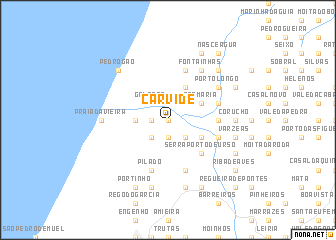 map of Carvide