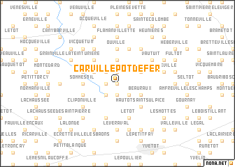 map of Carville-Pot-de-Fer