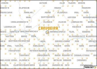 map of Carvoeira