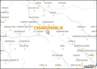 map of Casa Agromalia