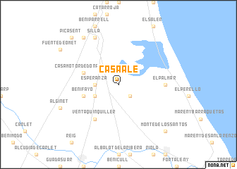 map of Casa Ale