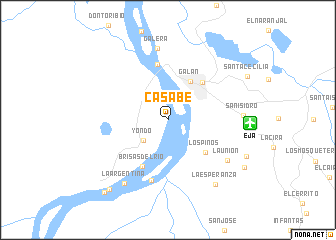 map of Casabe