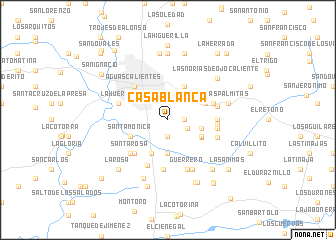 Casa Blanca (Mexico) map - nona.net