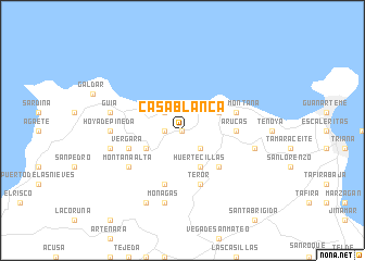 map of Casablanca