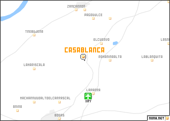 map of Casablanca