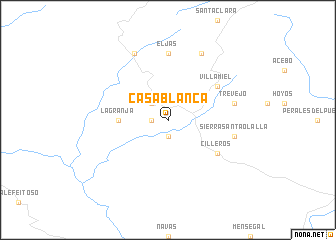 map of Casa Blanca