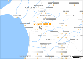 map of Casablanca