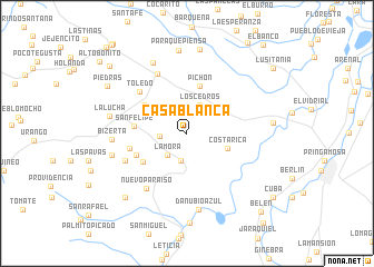 map of Casablanca