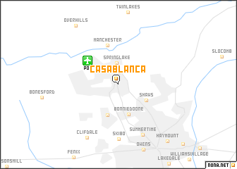 map of Casablanca