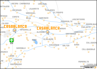 map of Casa Blanca