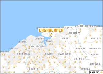 map of Casablanca