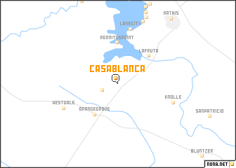 map of Casa Blanca