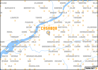 map of Casa Boa