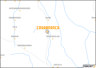 map of Casa Branca