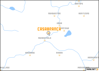 map of Casa Branca