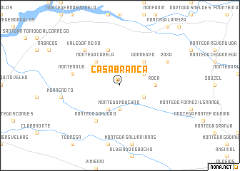 map of Casa Branca